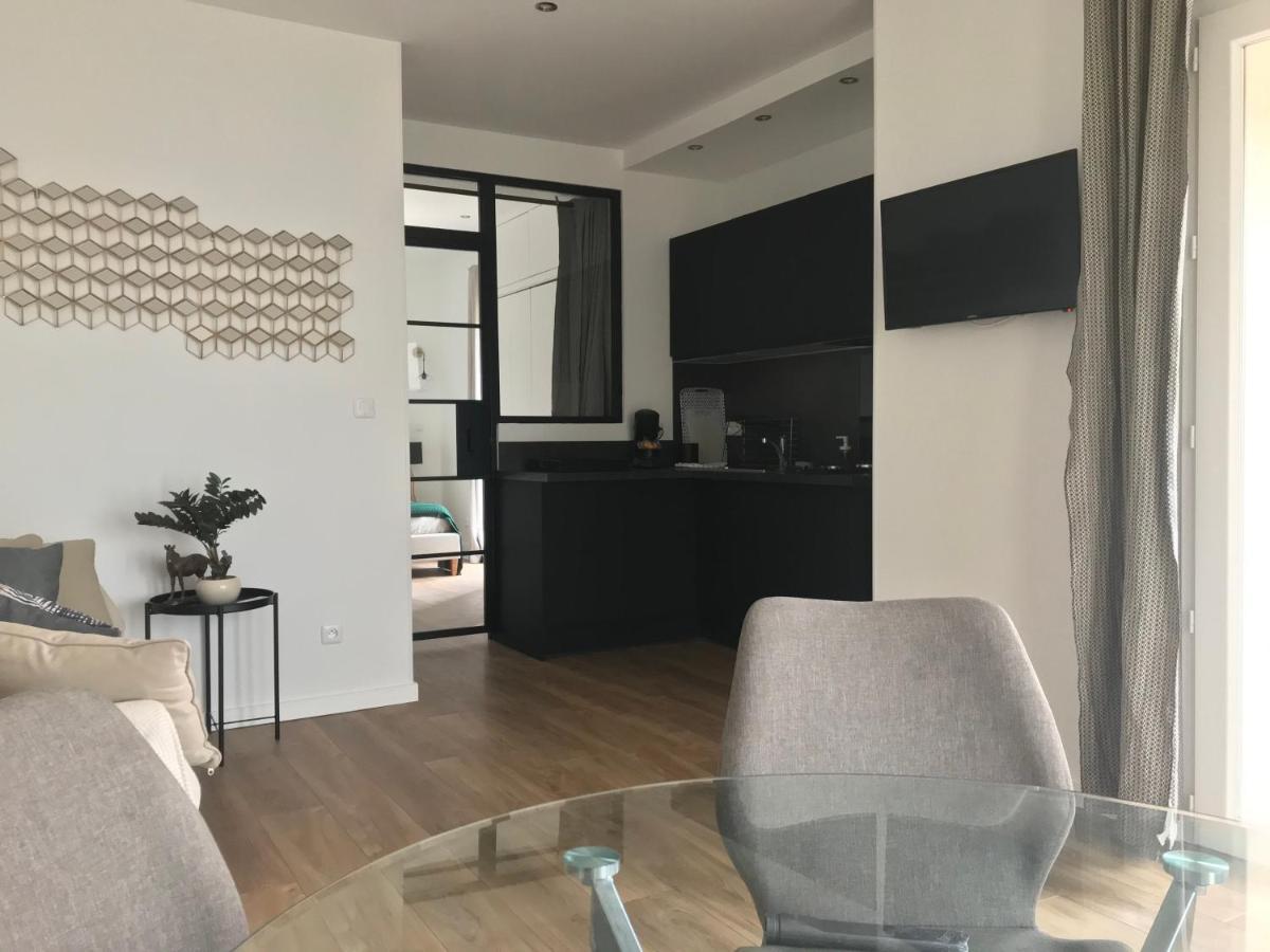Home Sweet Home 2 Pieces 42 M2 Chambre, Salon, Cuisine, Grande Terrasse, Parking Proche Centre Ville Et Mer Bastia  Zewnętrze zdjęcie