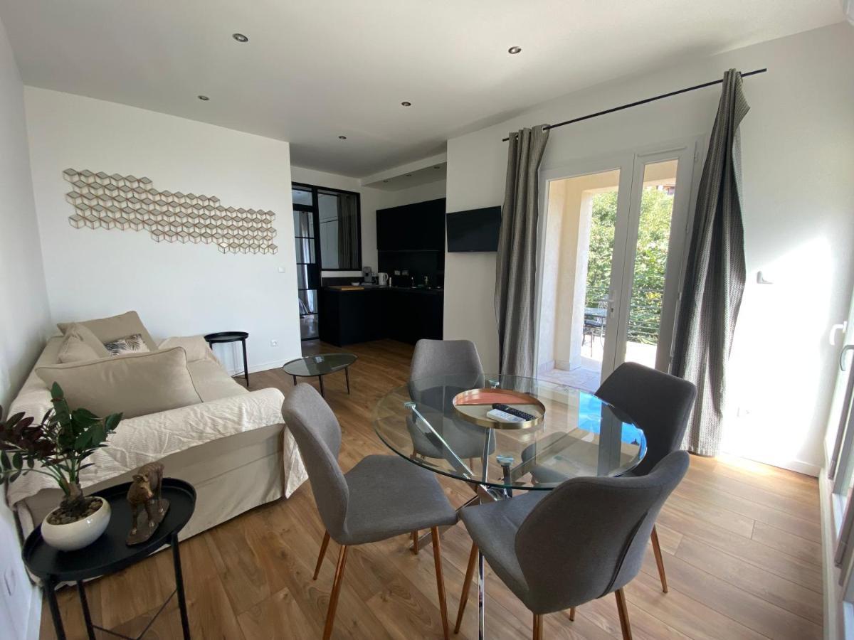 Home Sweet Home 2 Pieces 42 M2 Chambre, Salon, Cuisine, Grande Terrasse, Parking Proche Centre Ville Et Mer Bastia  Zewnętrze zdjęcie