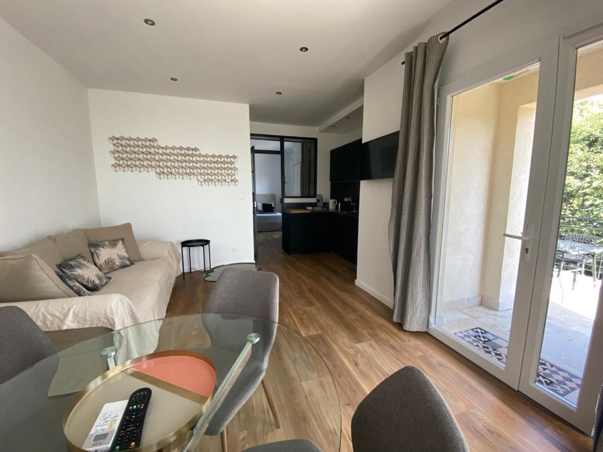 Home Sweet Home 2 Pieces 42 M2 Chambre, Salon, Cuisine, Grande Terrasse, Parking Proche Centre Ville Et Mer Bastia  Zewnętrze zdjęcie